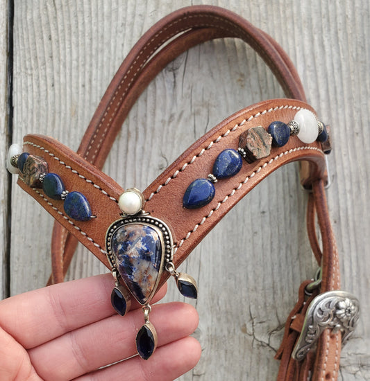 Equine Jeweled Designs headstall.