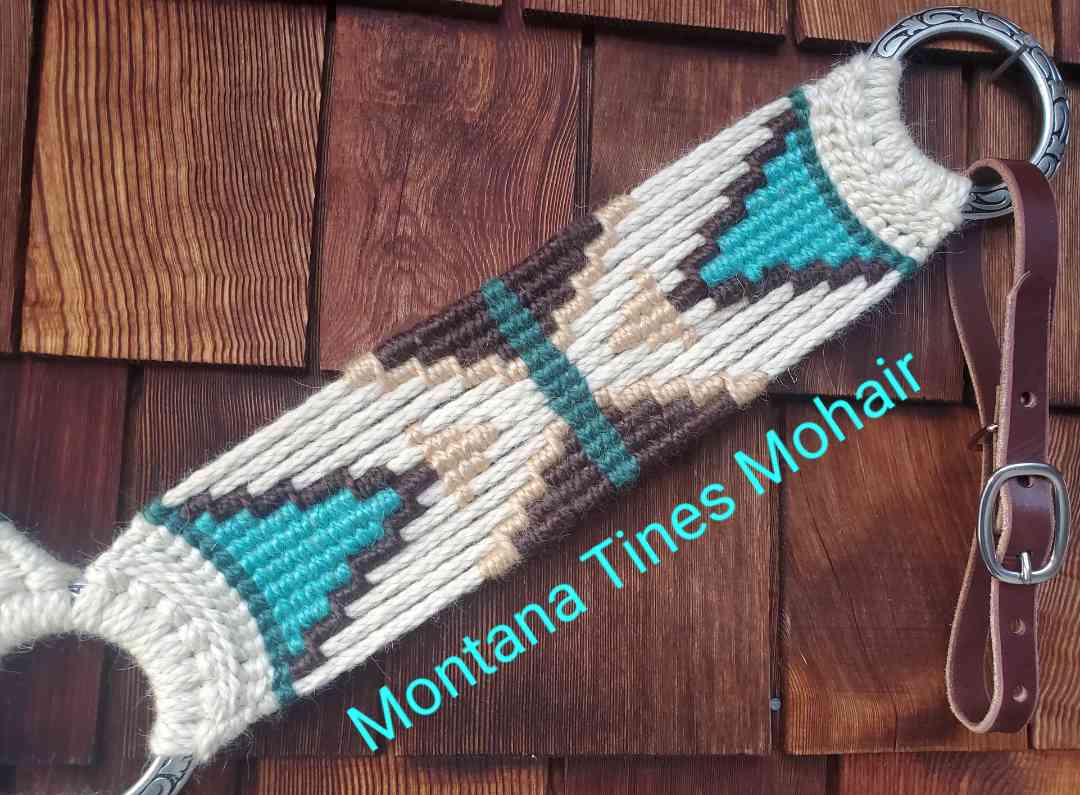 Natural, aqua, brown, tan Breast collar ✨️