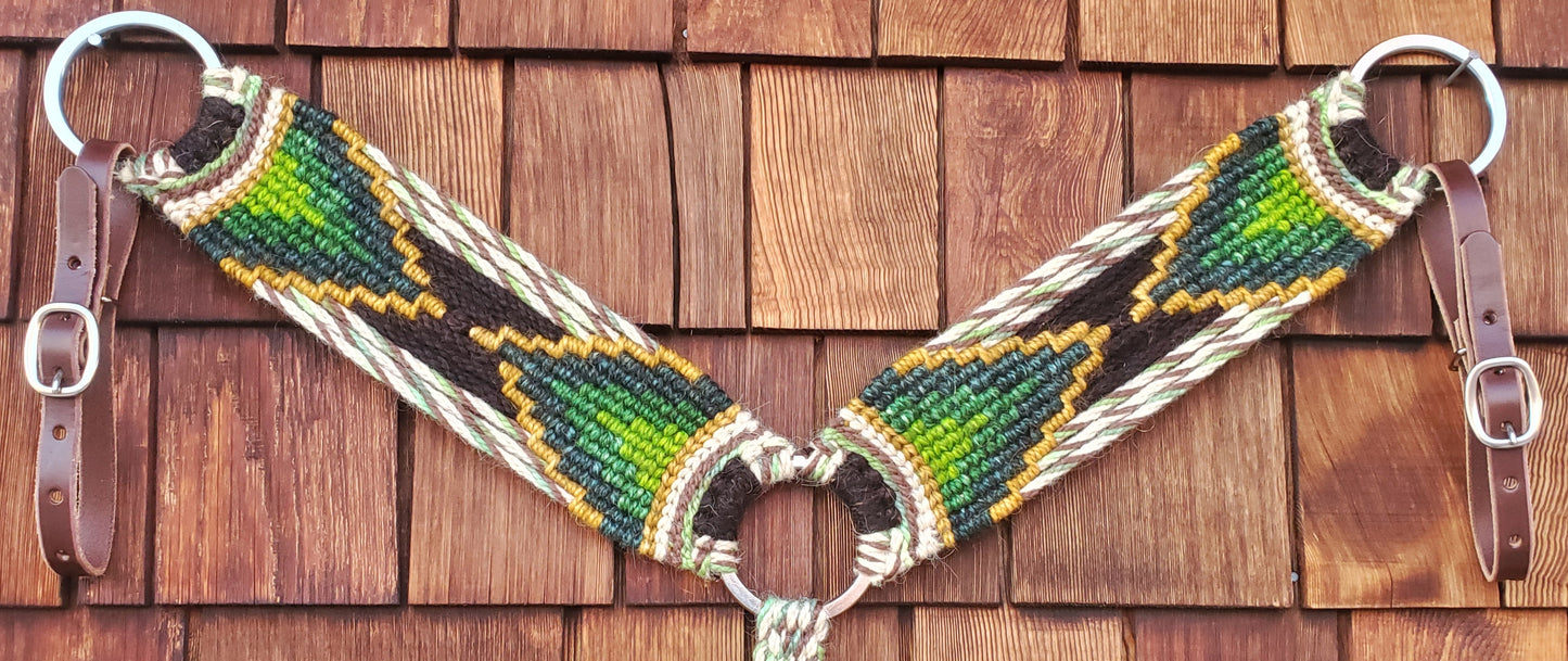 💚Mixed green breast collar 💚