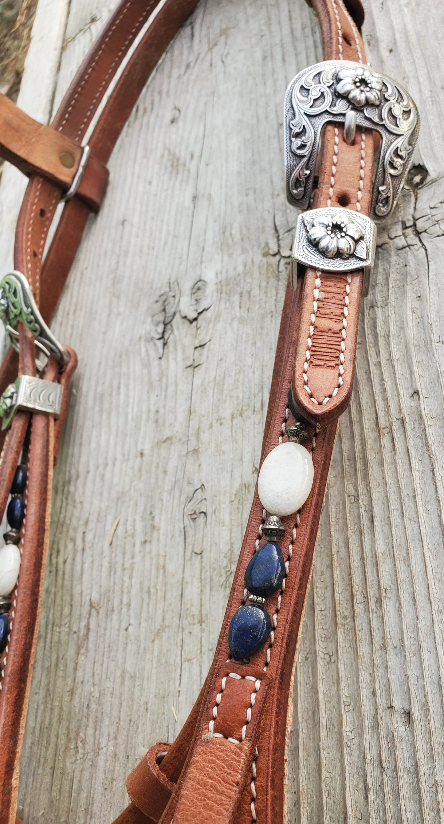 Equine Jeweled Designs headstall.