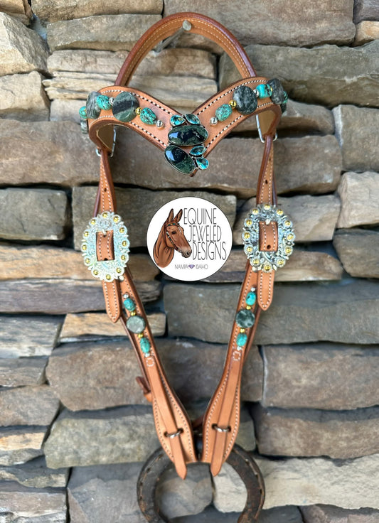 Equine Jeweled Designs Headstall 💙